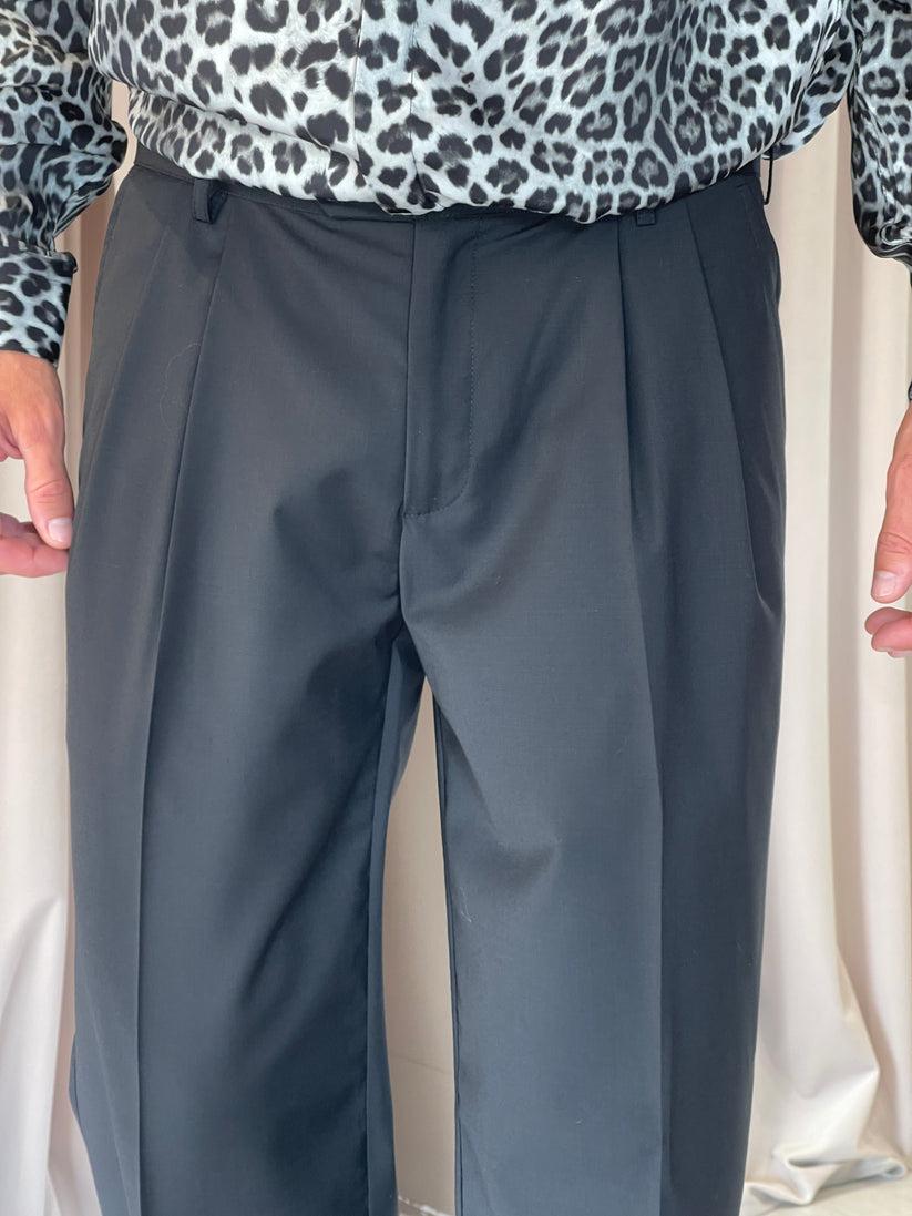 Underground Couture Pantalone D.P Nero Lana Vendita