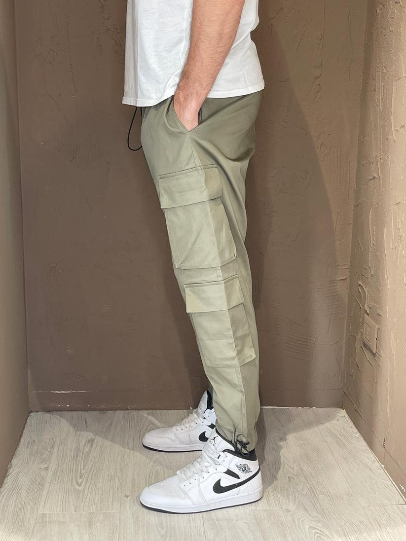 Underground Couture Pantalone Tasconato Verde Spedizione Gratuita