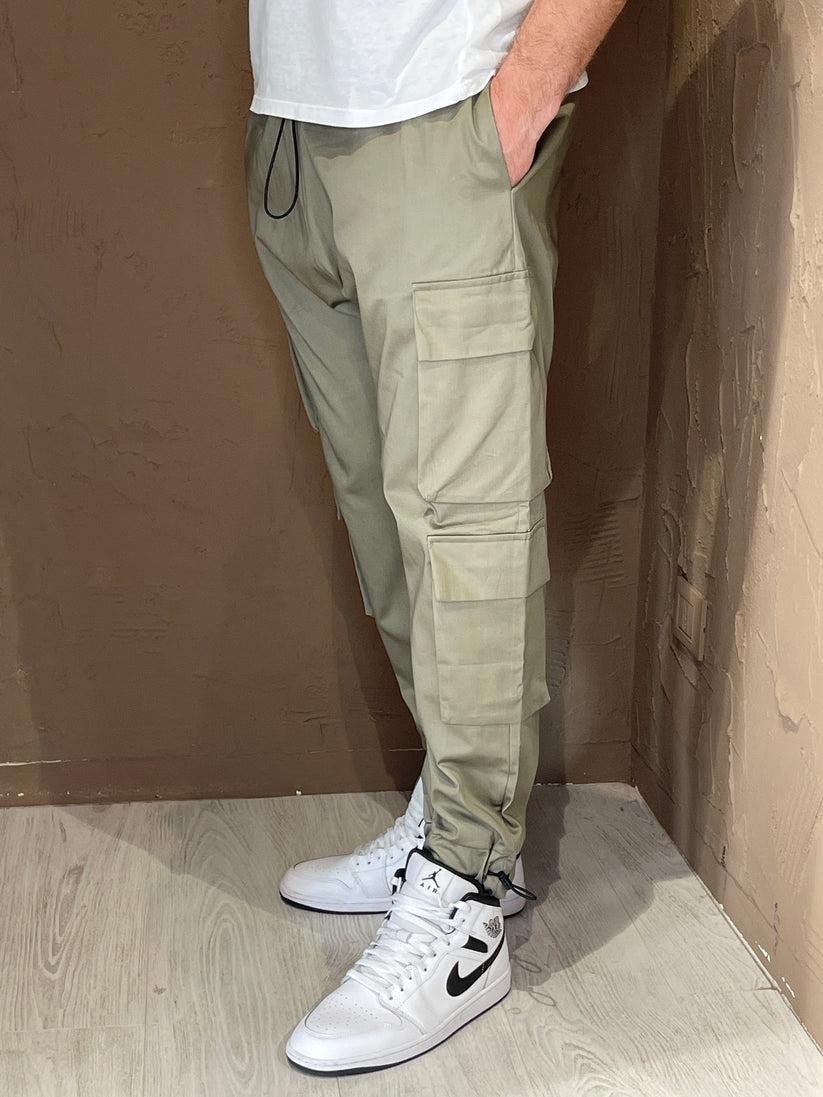 Underground Couture Pantalone Tasconato Verde Spedizione Gratuita