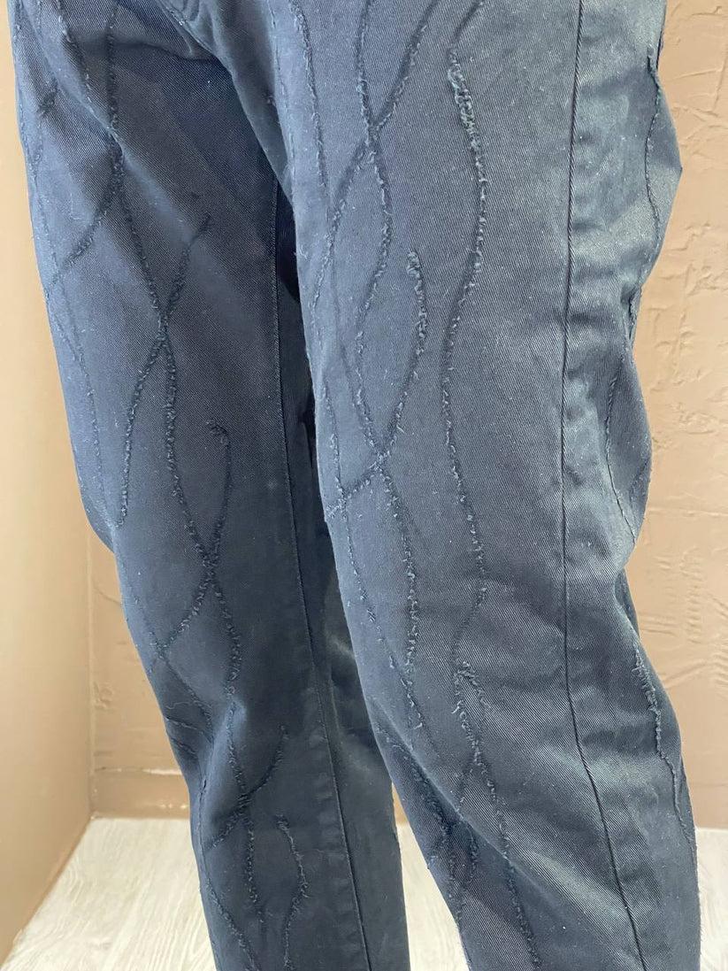Underground Couture Jeans Bull nero Laser Negozi Online