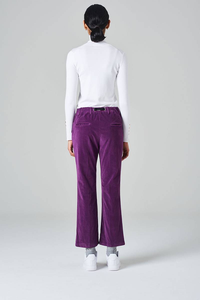 White sand Pantaloni trombetta In Saldo
