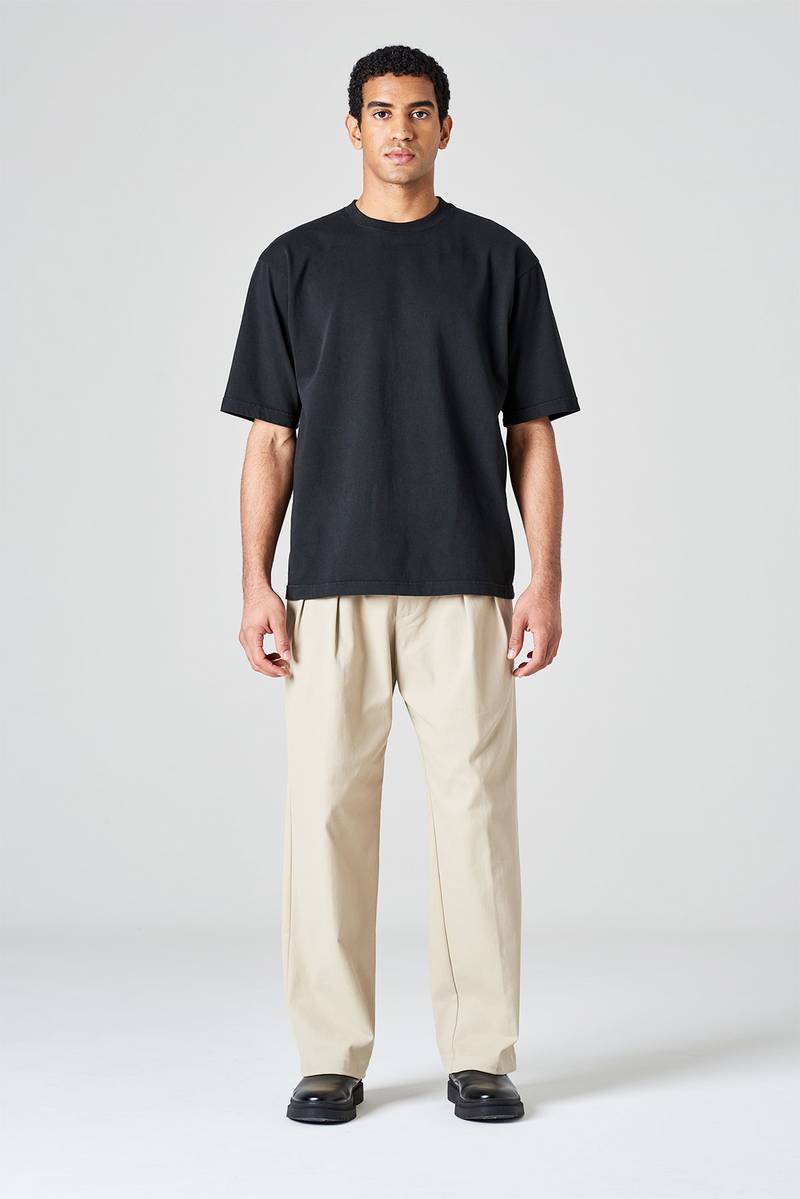 White sand T-shirt jersey di cotone Offerta natalizia