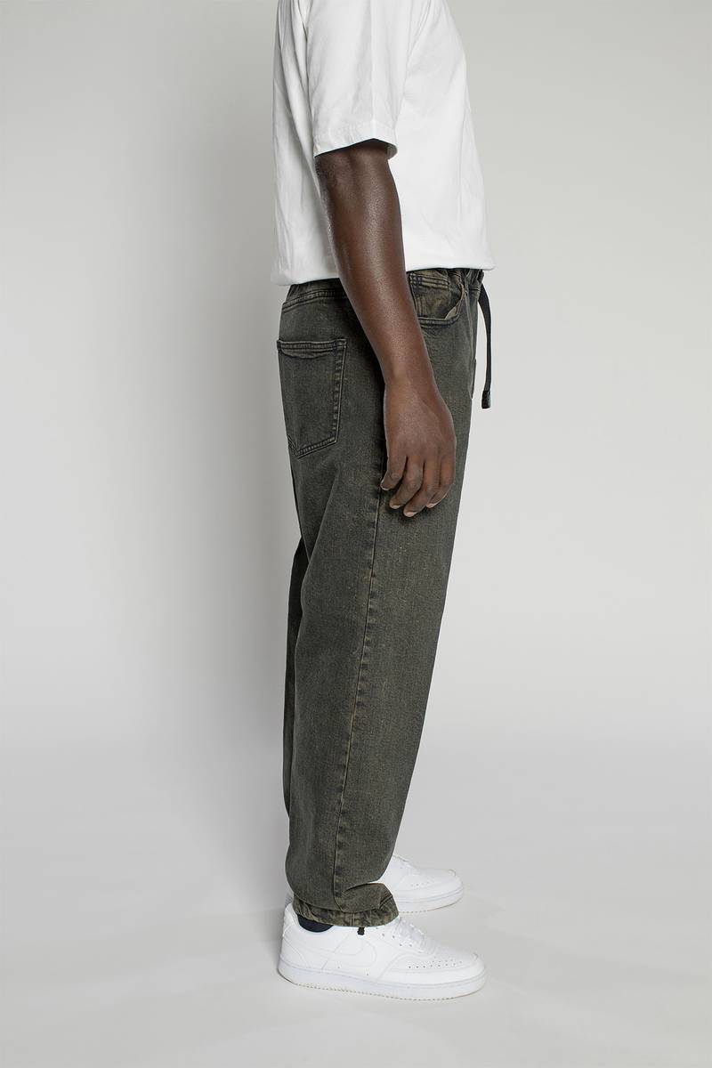 White sand Pantalone cinque tasche in denim trattato Offerta per la Festa della Mamma