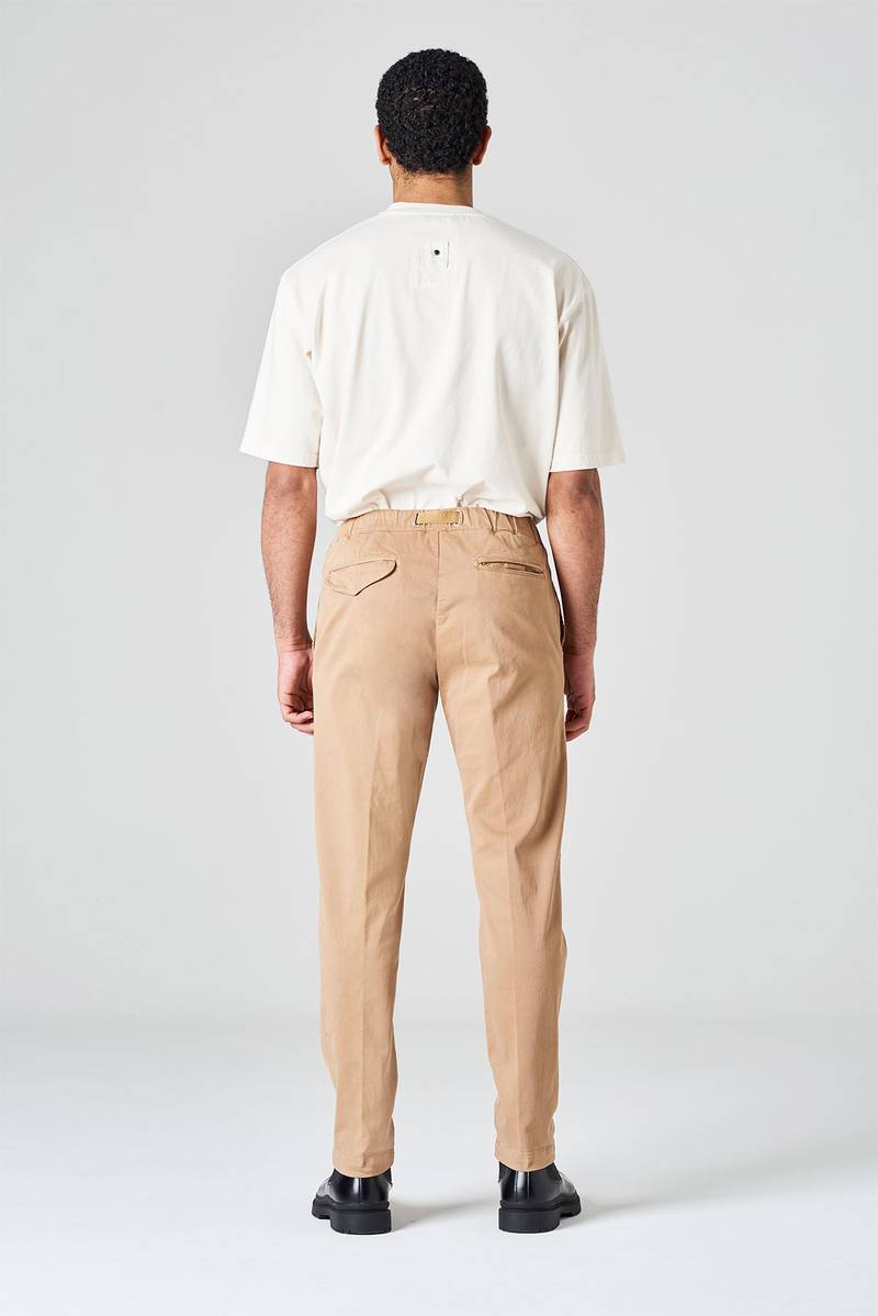 White sand Pantalone in gabardina Offerta Anniversario