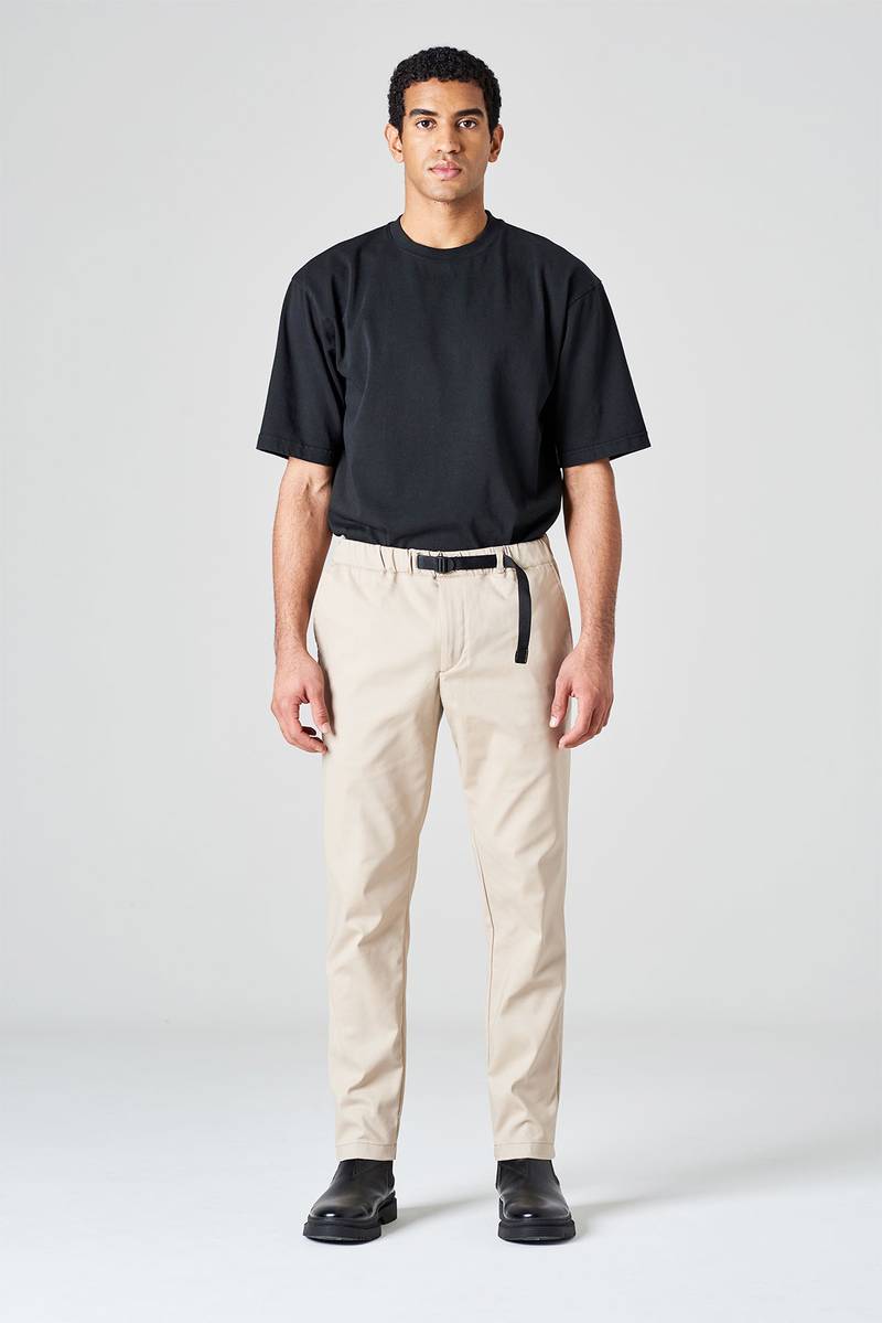 White sand Pantalone in tessuto active stretch di cotone Vendita calda