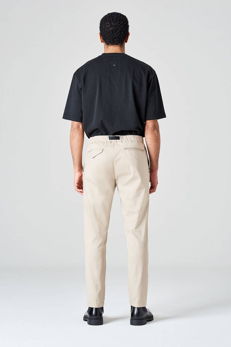 White sand Pantalone in tessuto active stretch di cotone Vendita calda