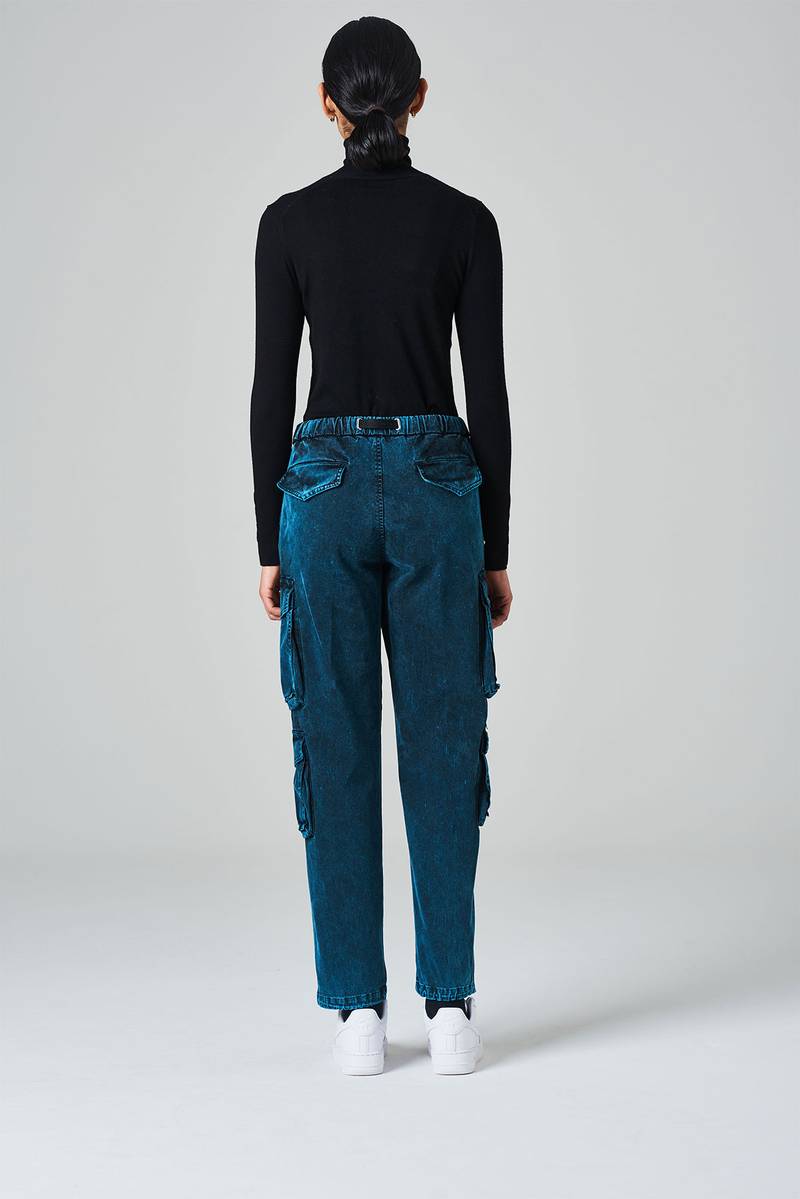 White sand Pantalone tasconato con laccio Offerte esclusive