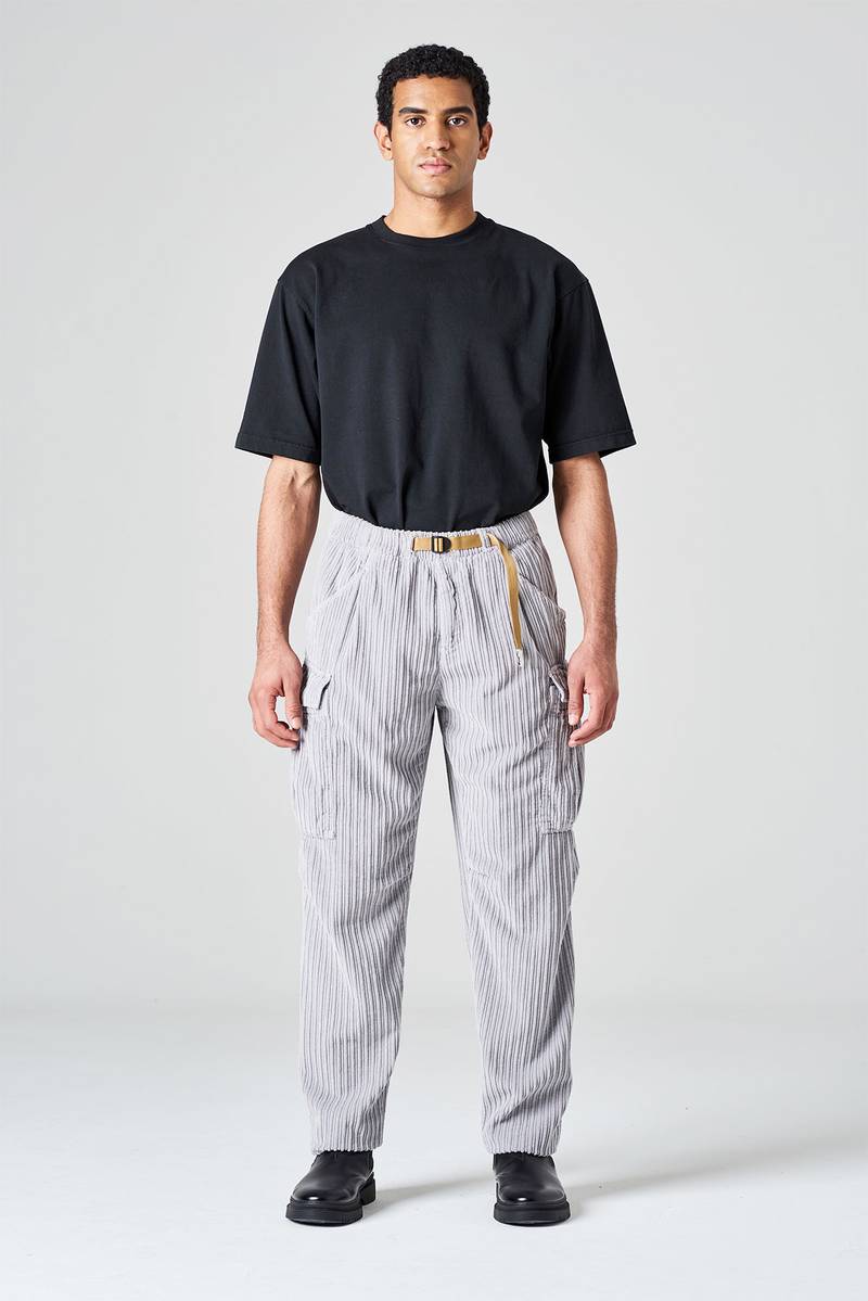 White sand Pantalone cargo in gabardina Offerte stagionali