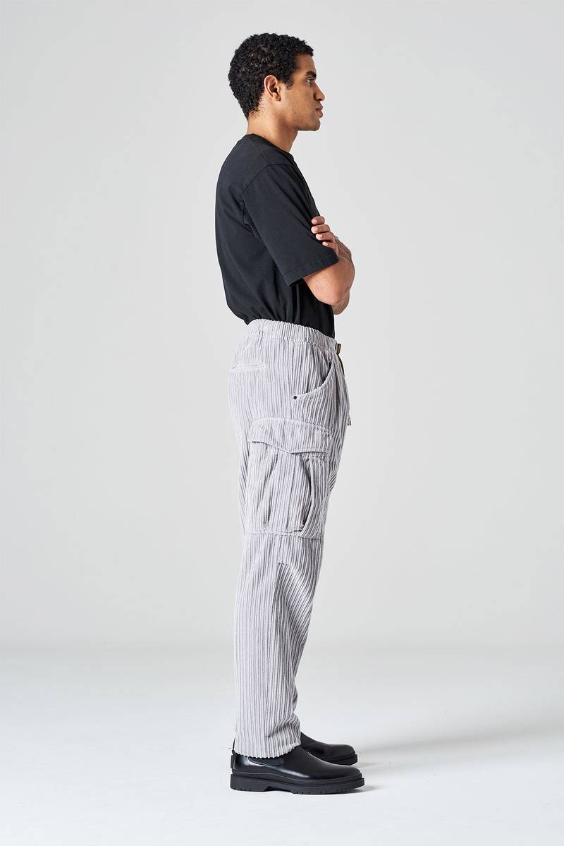 White sand Pantalone cargo in gabardina Offerte stagionali