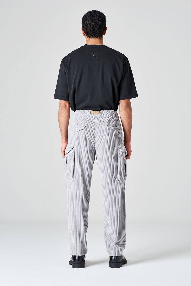 White sand Pantalone cargo in gabardina Offerte stagionali