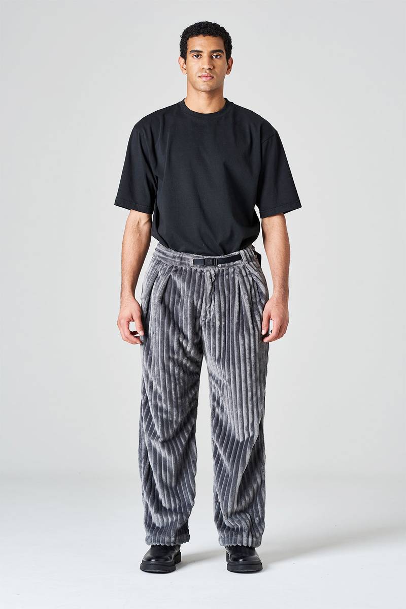 White sand Pantalone gamba larga in velluto Offerte giornaliere