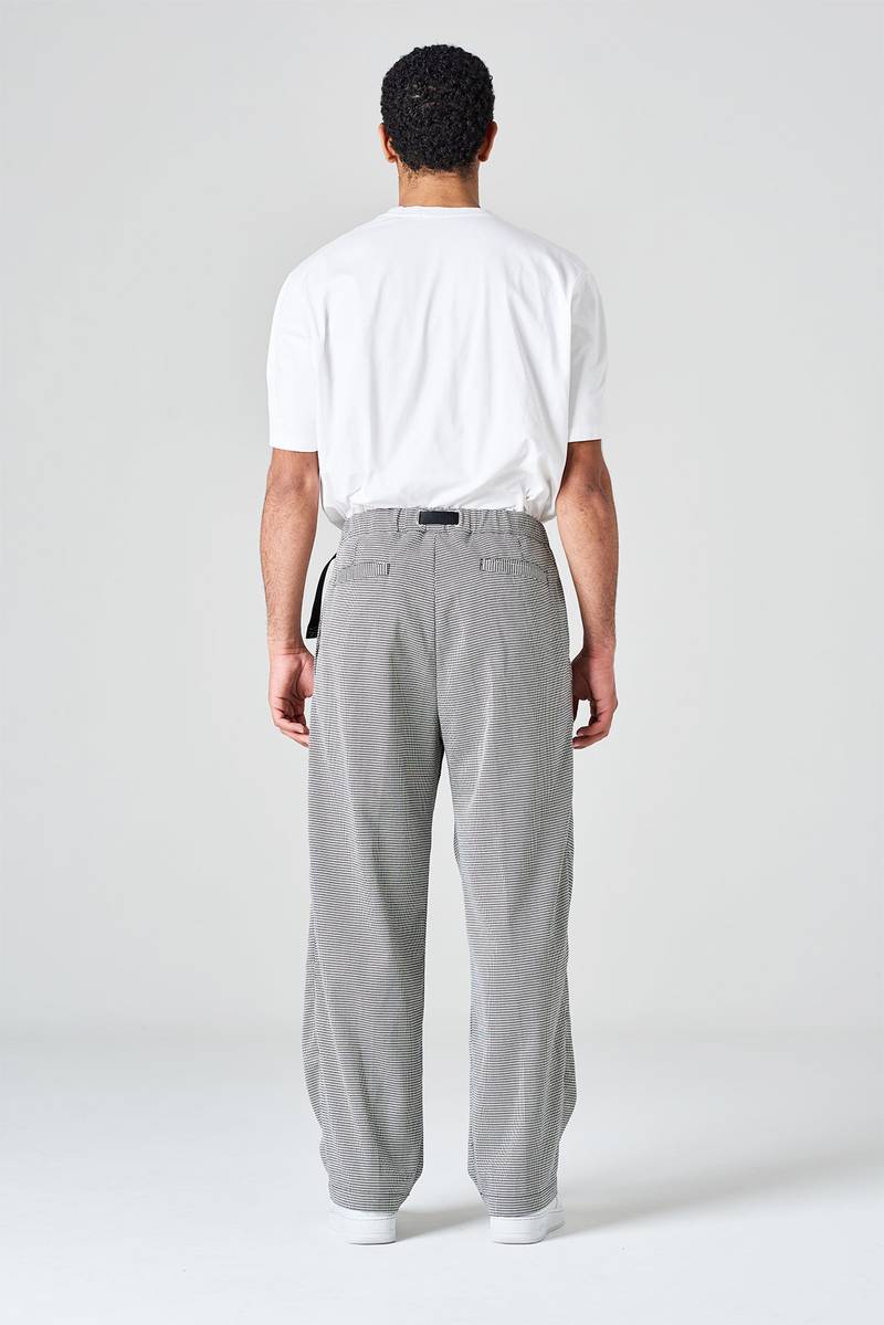 White sand Pantalone gamba larga in flanella Offerte speciali