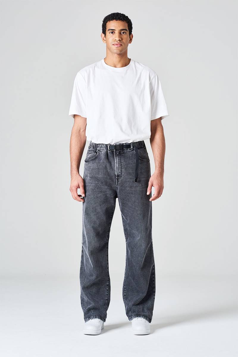 White sand Pantalone cinque tasche in denim cimosato Super Saving Price