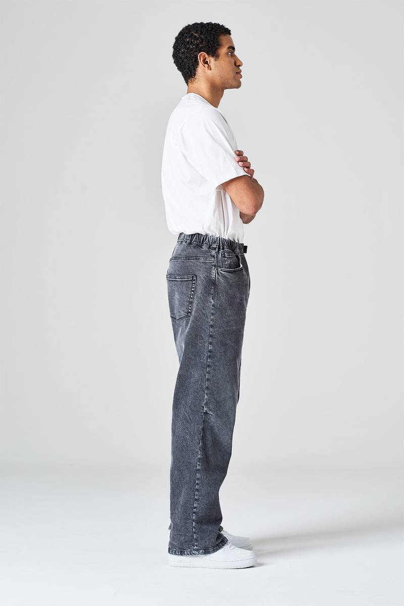 White sand Pantalone cinque tasche in denim cimosato Super Saving Price