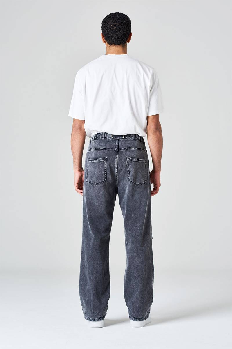 White sand Pantalone cinque tasche in denim cimosato Super Saving Price