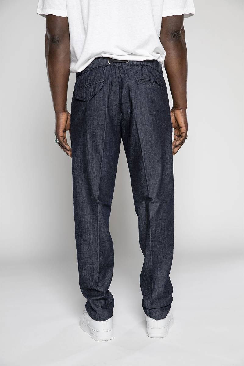 White sand Pantaloni in tela denim Solo un giorno rimasto