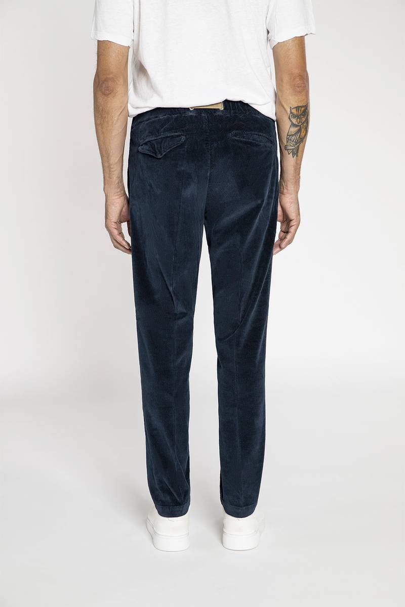 White sand Pantalone in velluto a coste di cotone Pezzi Unici