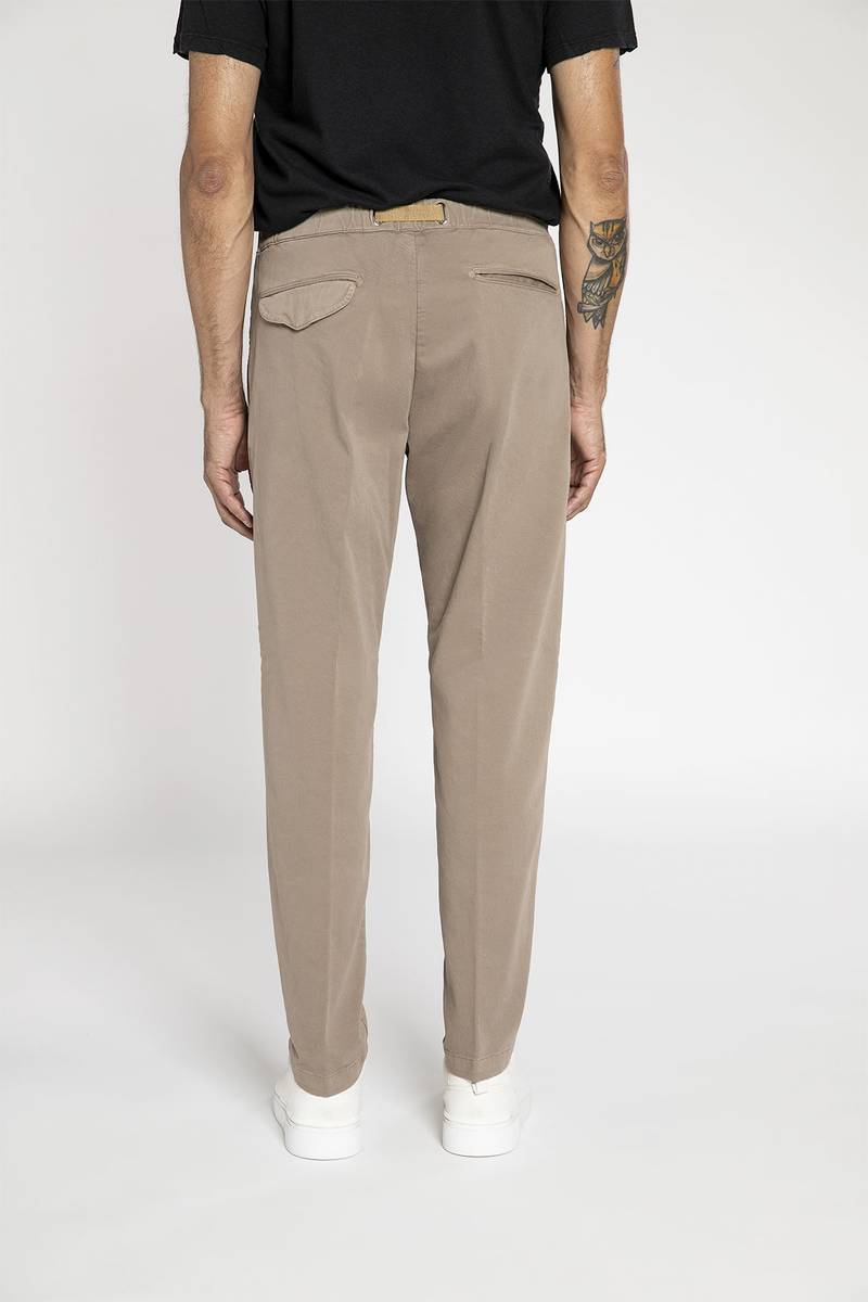 White sand Pantalone in cotone stretch Acquista Ora