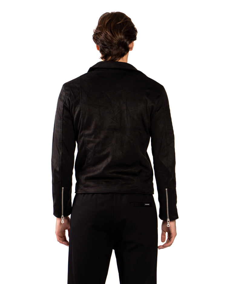 Why not brand Chiodo in camoscio con zip Saldi