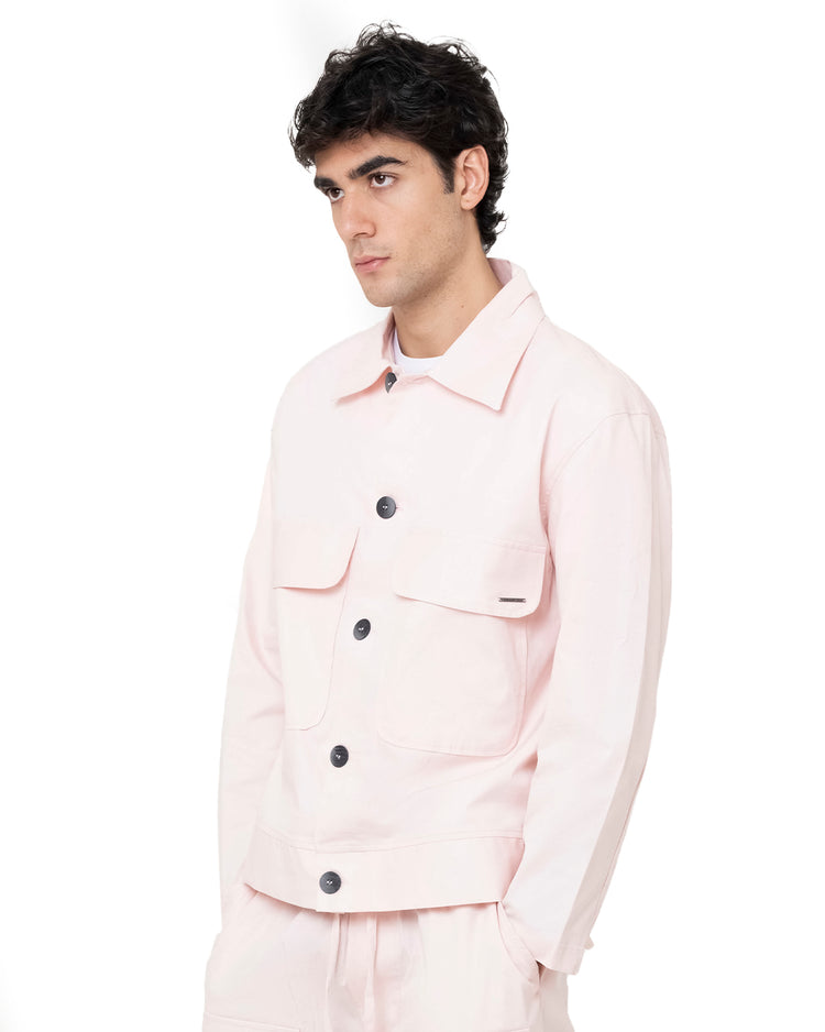 Why not brand Giacca Camicia Manica Lunga con Taschini Bottoni Negozio