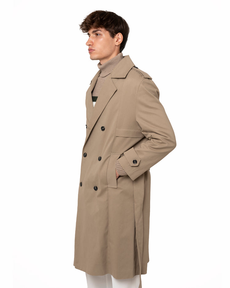 Why not brand Trench over con cintura Soddisfazione Garantita