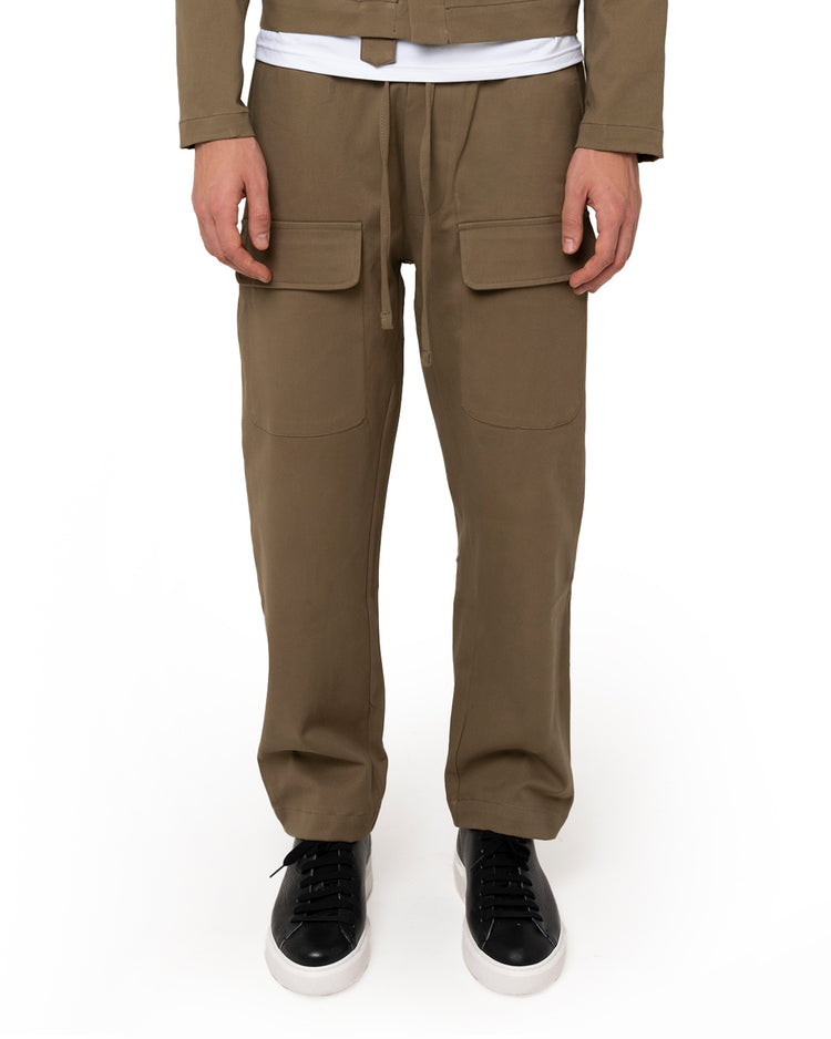 Why not brand Pantalone heavy con tasconi e laccio Vendita Calda