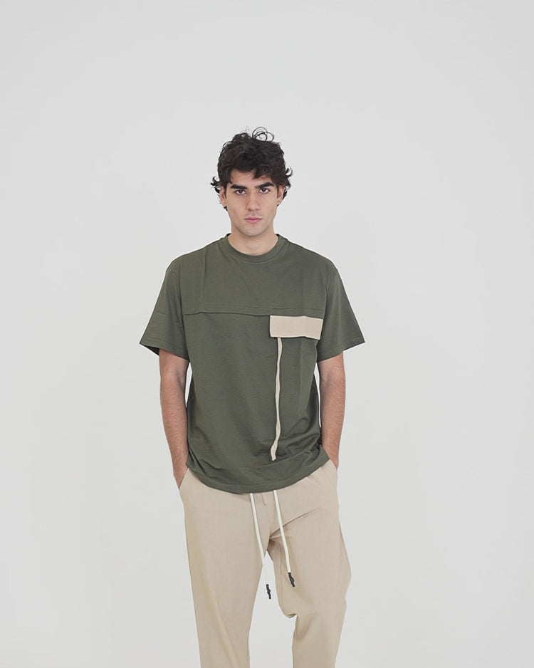 Why not brand T-Shirt Girocollo con Applicazione Sfilacciata Offerta temporanea