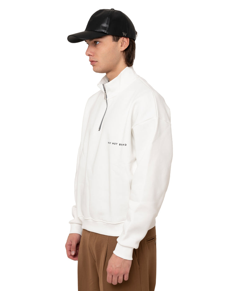 Why not brand Felpa mezzocollo con Zip Offerte esclusive