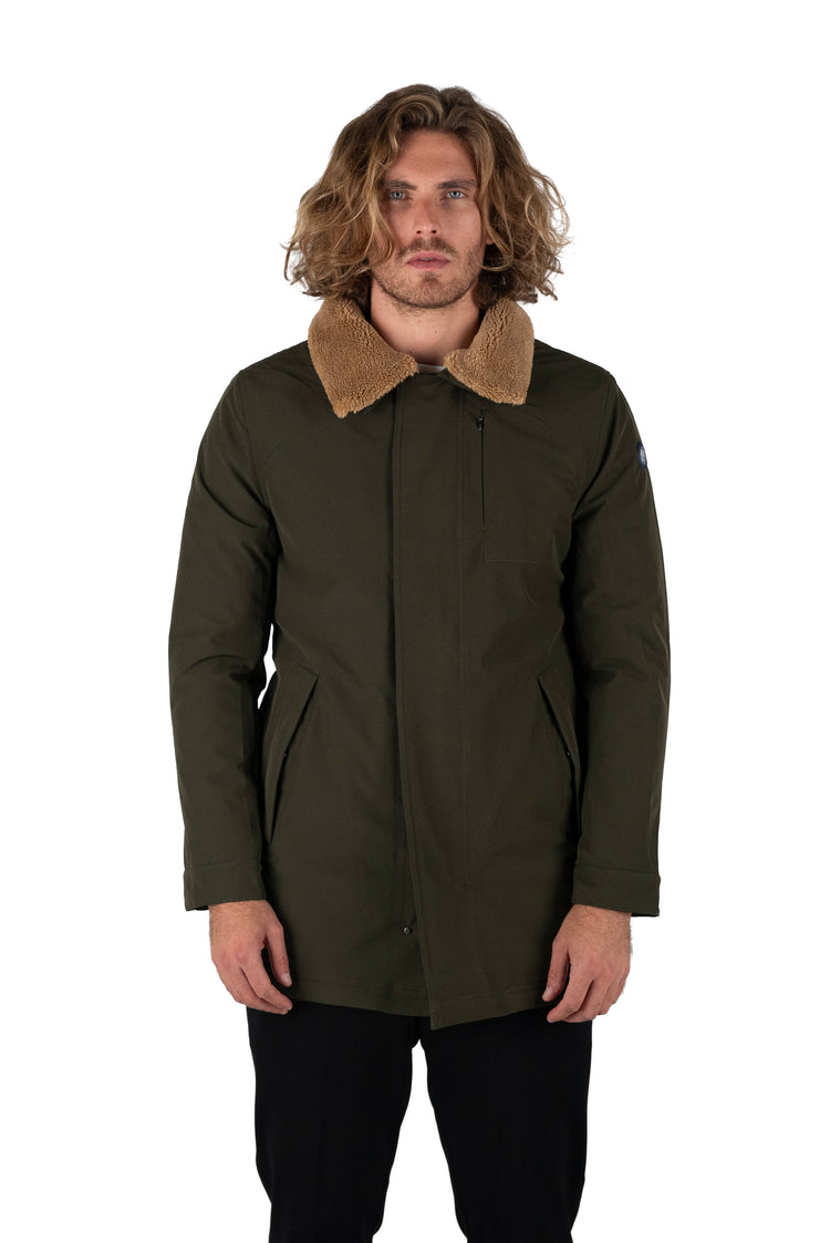 Why not brand Parka con colletto in pelliccia Offerte speciali