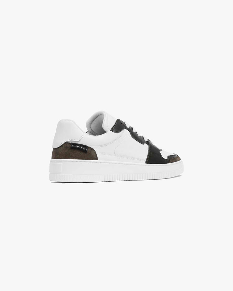 Why not brand Scarpa in pelle con dettaglio in camoscio Fino al 60% di sconto