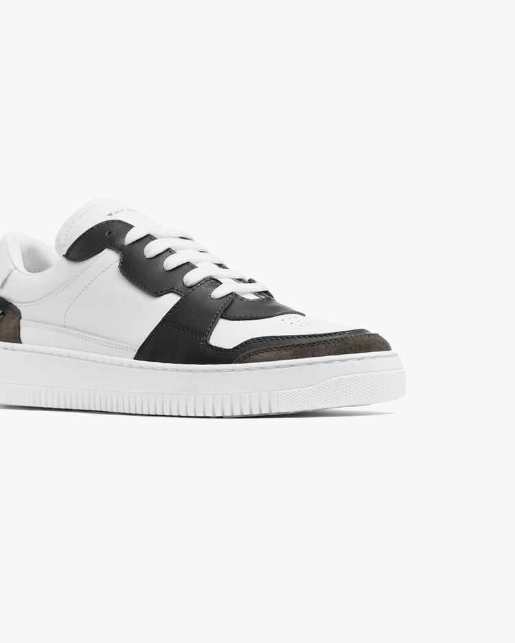 Why not brand Scarpa in pelle con dettaglio in camoscio Fino al 60% di sconto