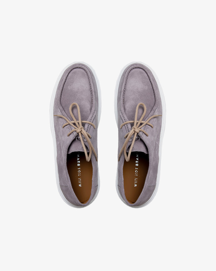 Why not brand Scarpa stringata in camoscio Fino al 55% di sconto