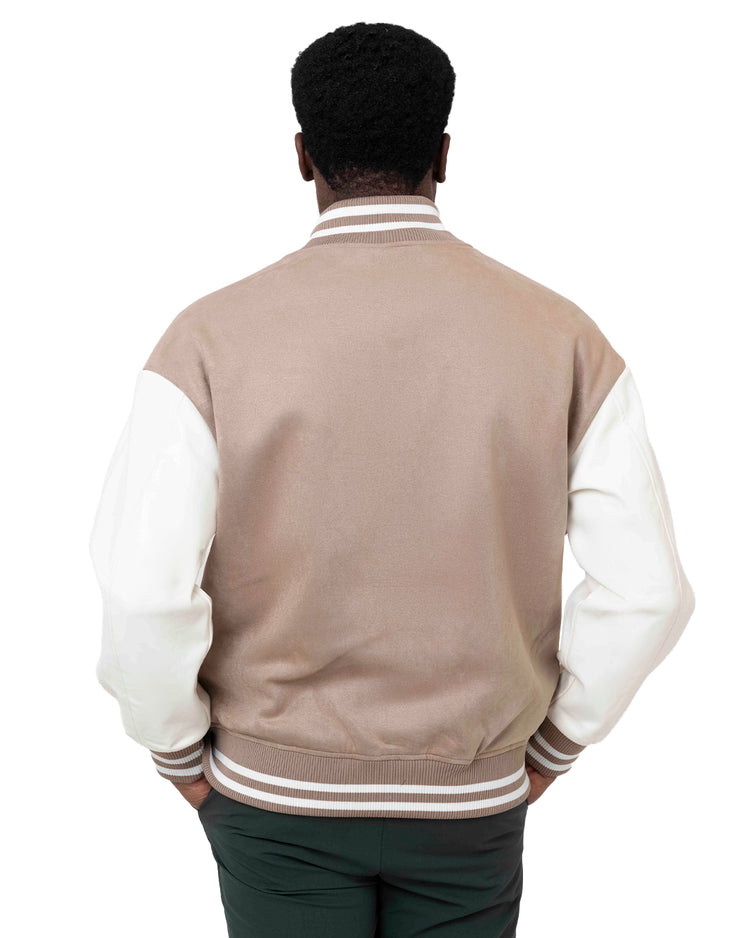 Why not brand Giacca con Patch Ricamato a mano e Slogan Cucito Acquista Ora