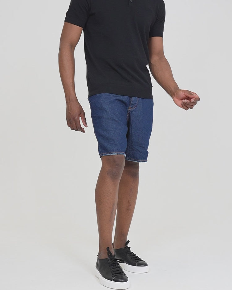 Why not brand Short in Tela Fissa Sfrangiato su Fondo Comfort Offerta natalizia