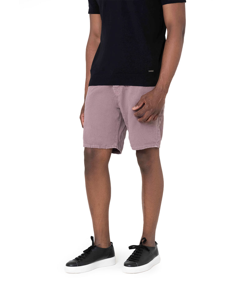 Why not brand Short in Tela Fissa Sfrangiato su Fondo Comfort Offerta Pasqua