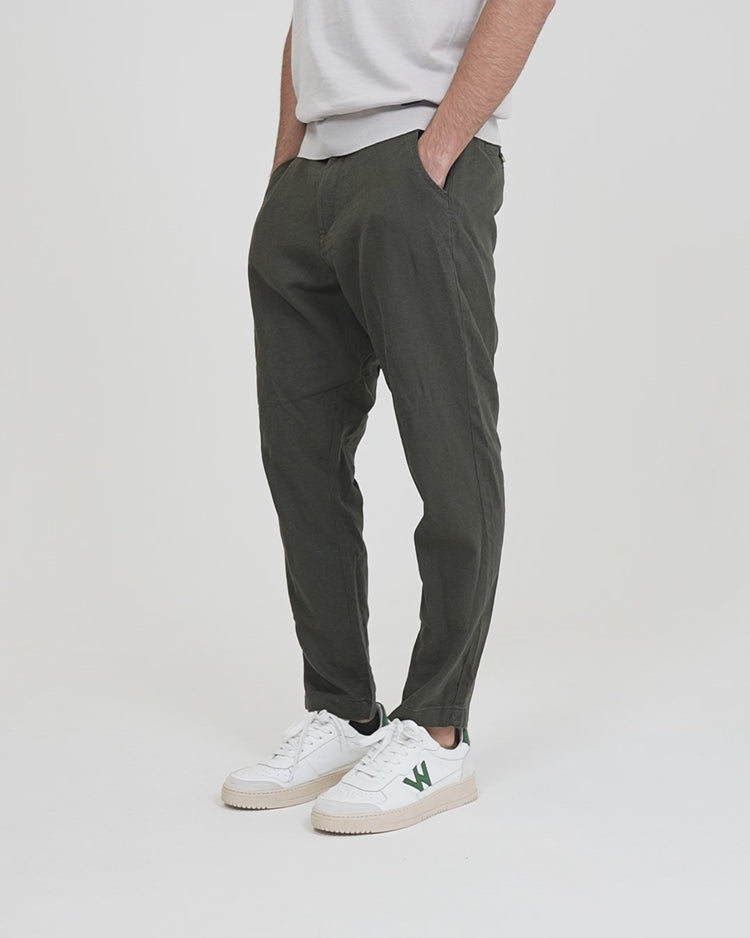 Why not brand Pantalone Tasca a Filo con Laccio in Vita Sottocosto