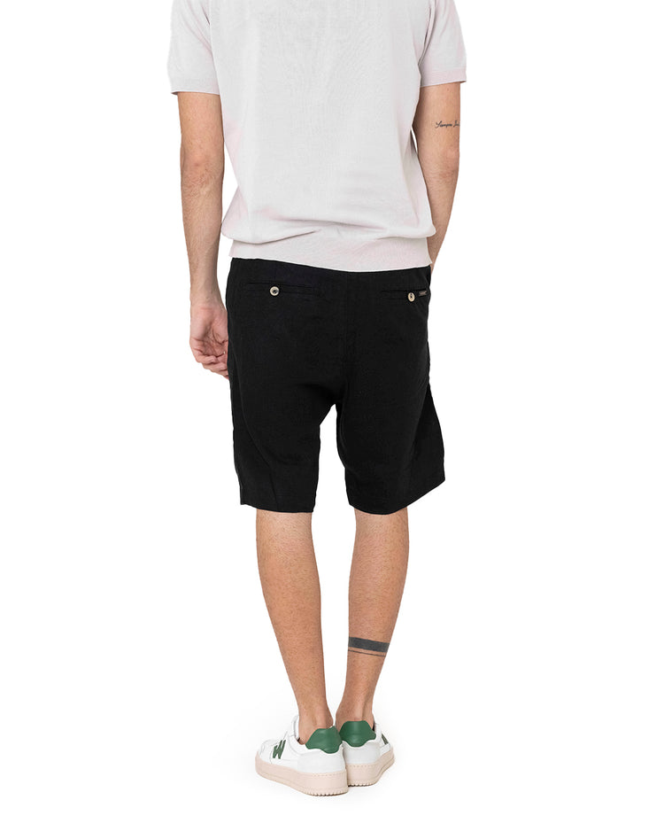 Why not brand Short in Lino con Laccio in Vita Offerte esclusive