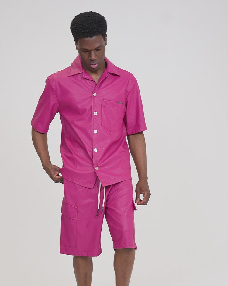 Why not brand Short in Ecopelle Vestibilita Oversize Prezzo basso