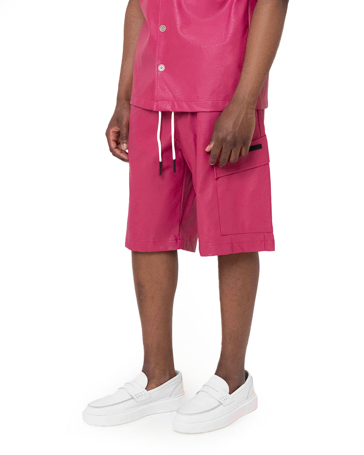 Why not brand Short in Ecopelle Vestibilita Oversize Prezzo basso