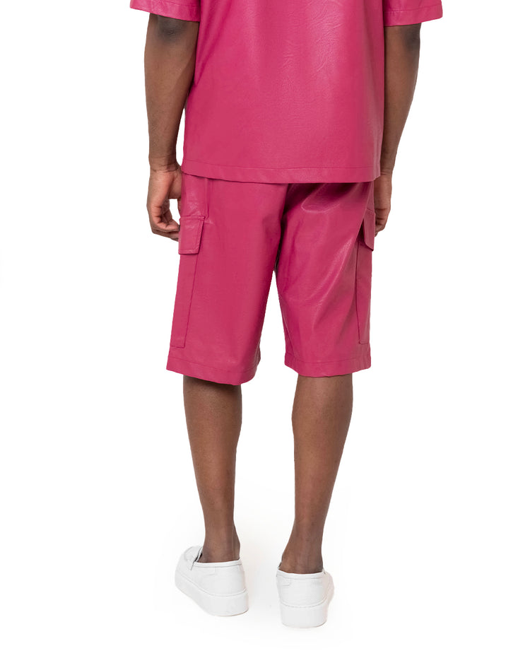 Why not brand Short in Ecopelle Vestibilita Oversize Prezzo basso