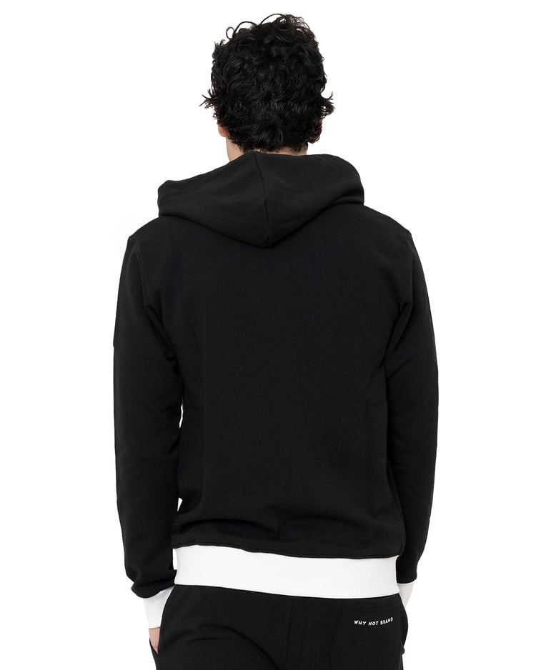Why not brand Felpa con Zip e Tasche con Cappuccio Rilascio limitato