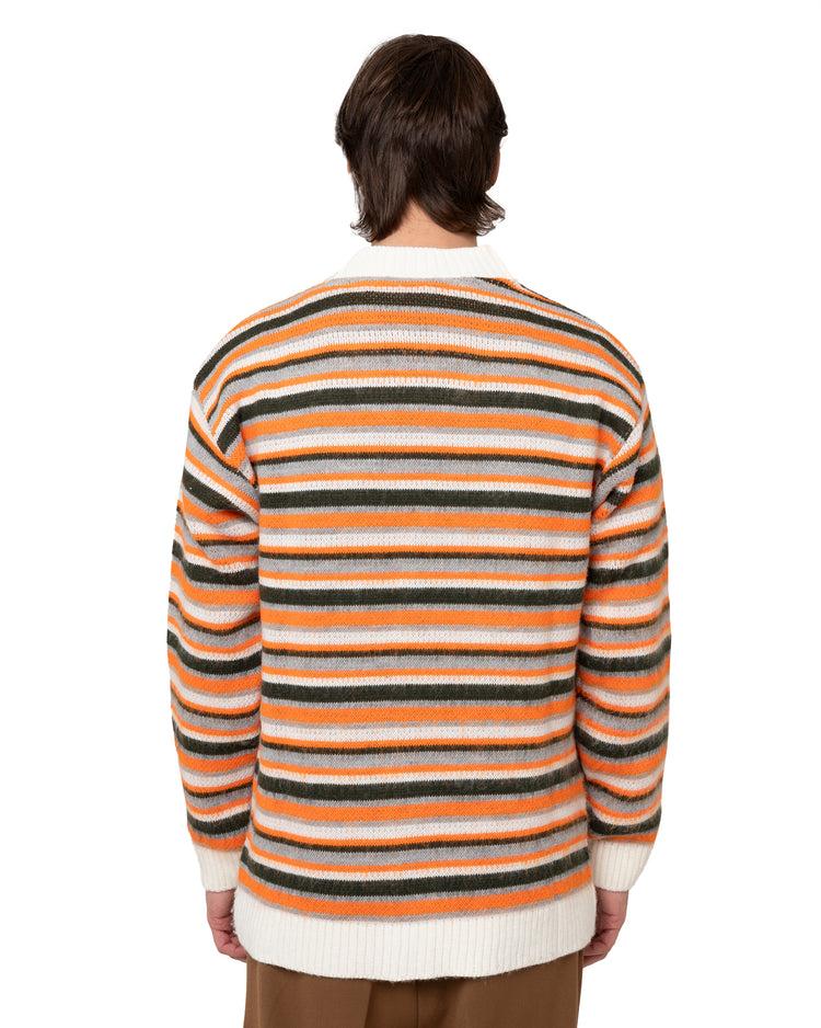 Why not brand Cardigan a righe in Mohair Super sconto