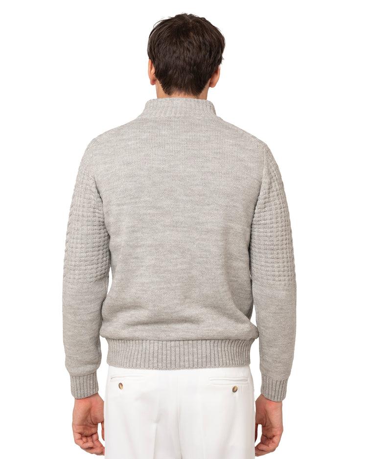 Why not brand Maglione con zip ed interni in pelliccia Nuovo