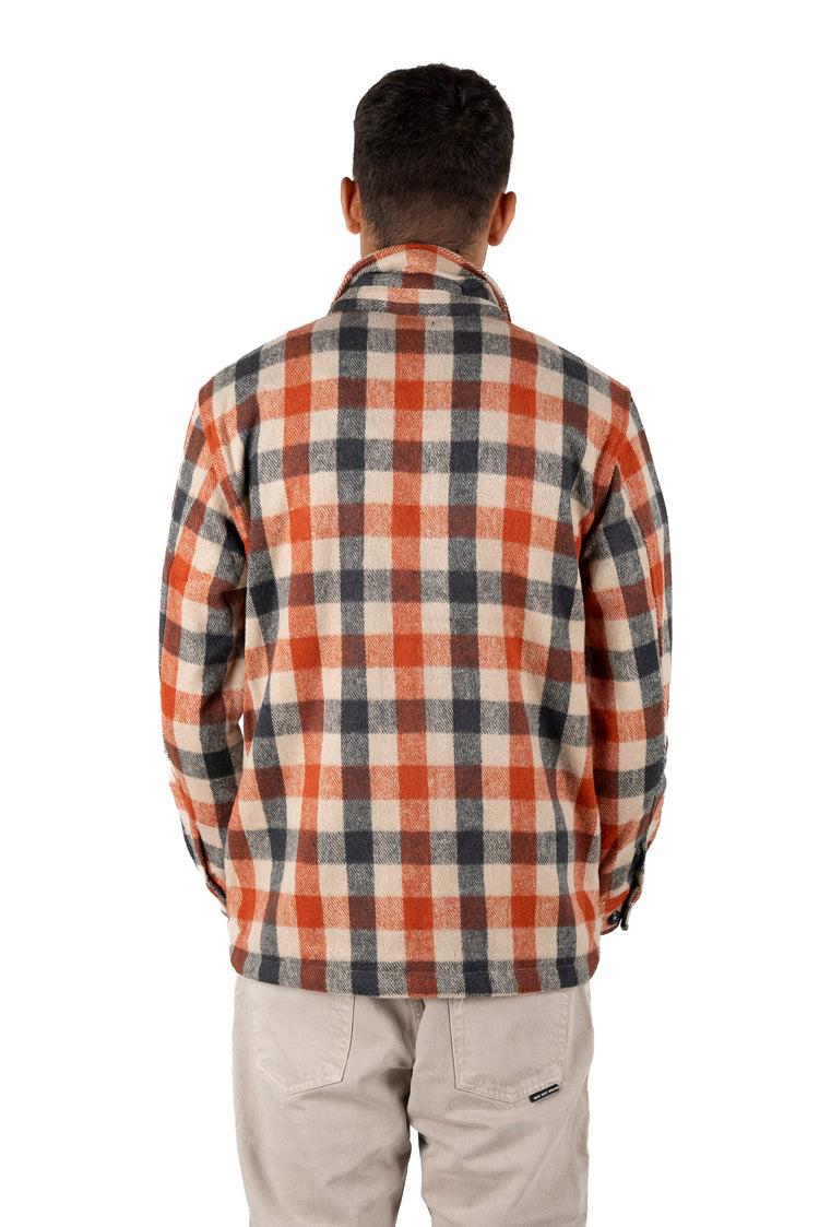 Why not brand Giacca Camicia a quadri Arancione Promozione