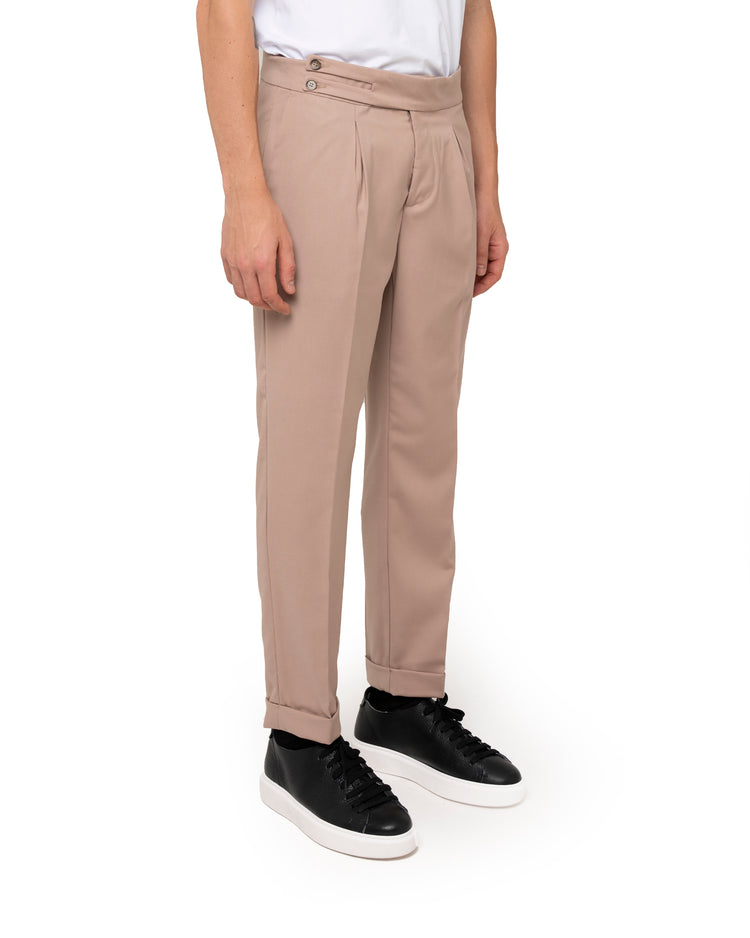 Why not brand Pantalone con pinces e risvolto Spedizione Gratuita
