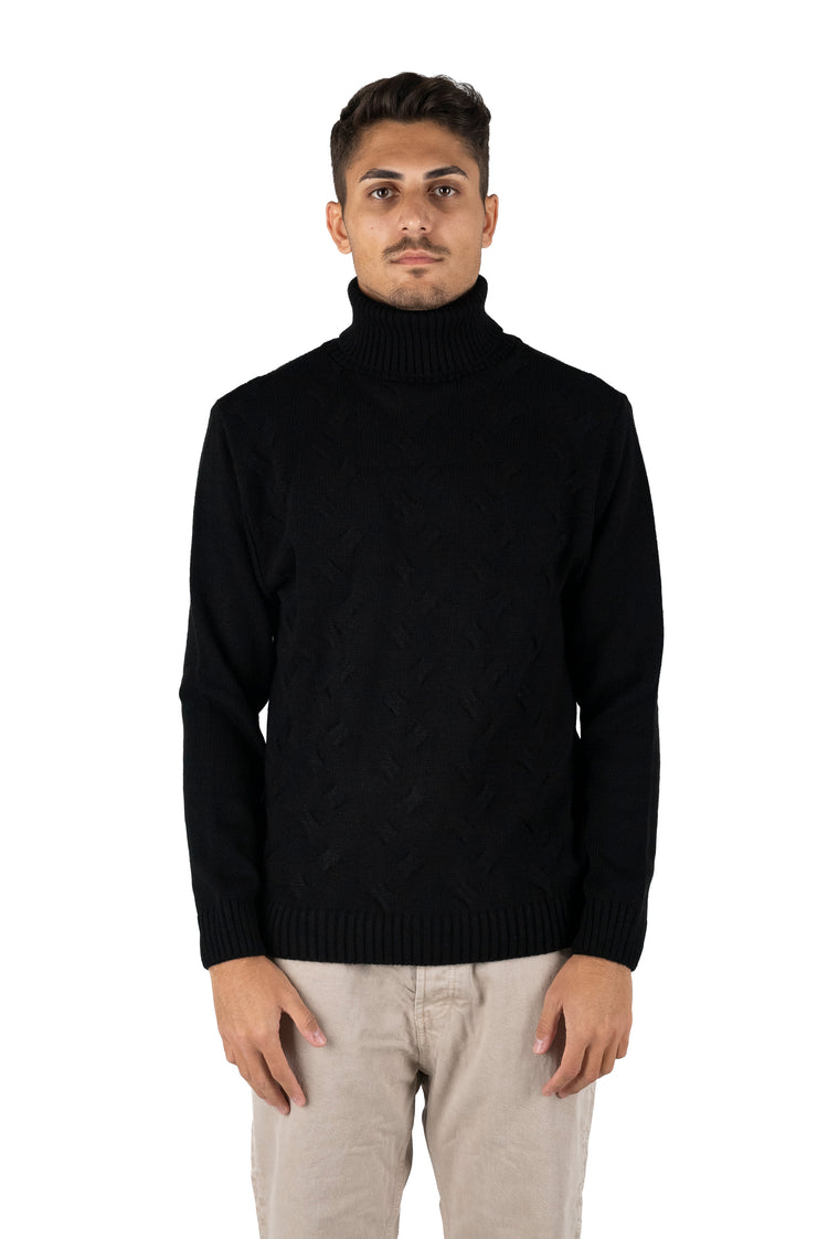 Why not brand Maglione a intreccio Dolcevita Sconto