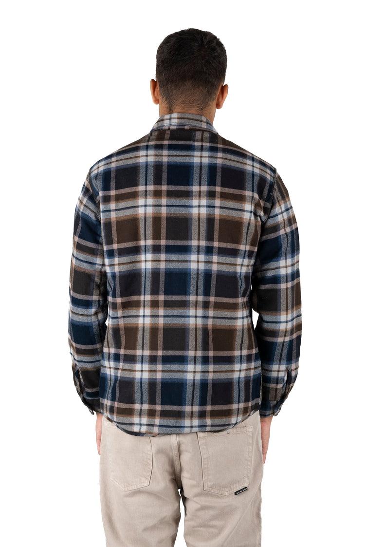 Why not brand Giacca Camicia a quadri Marrone Online