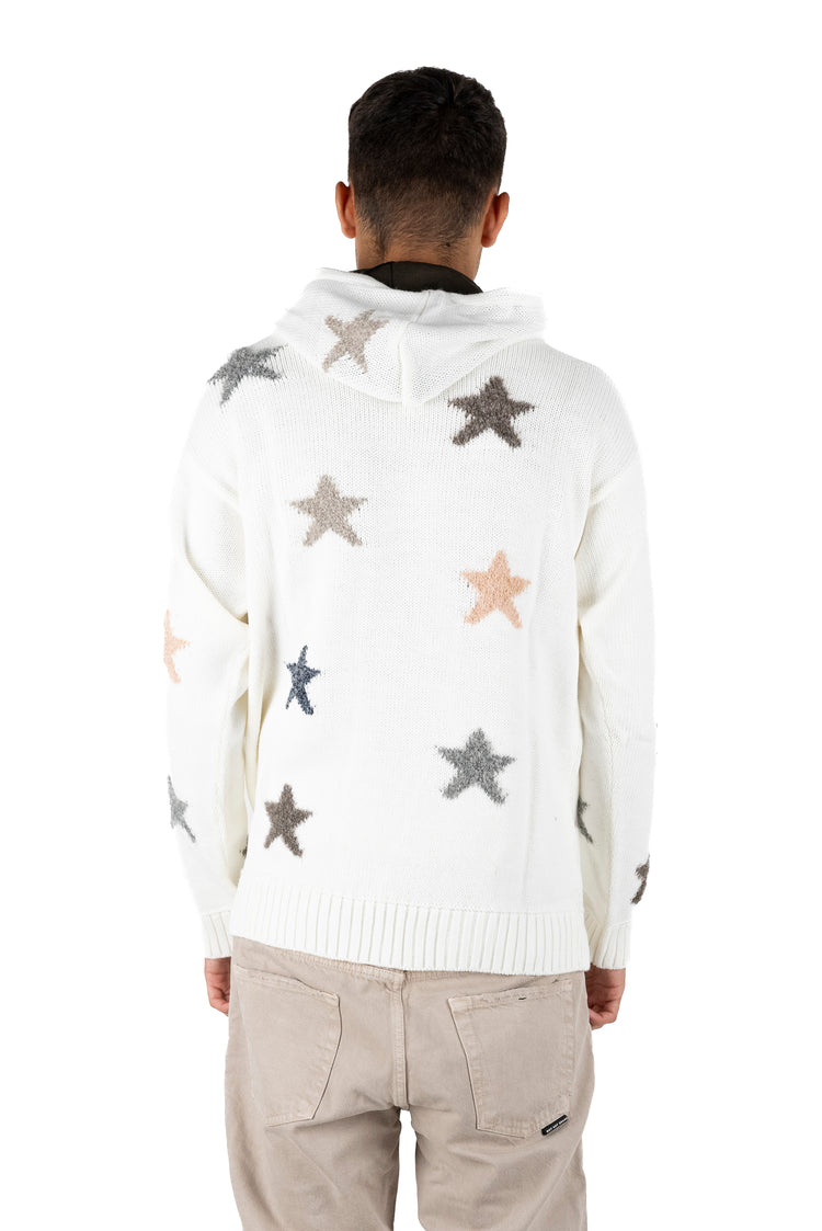 Why not brand Maglioncino con cappuccio e stelle Saldi