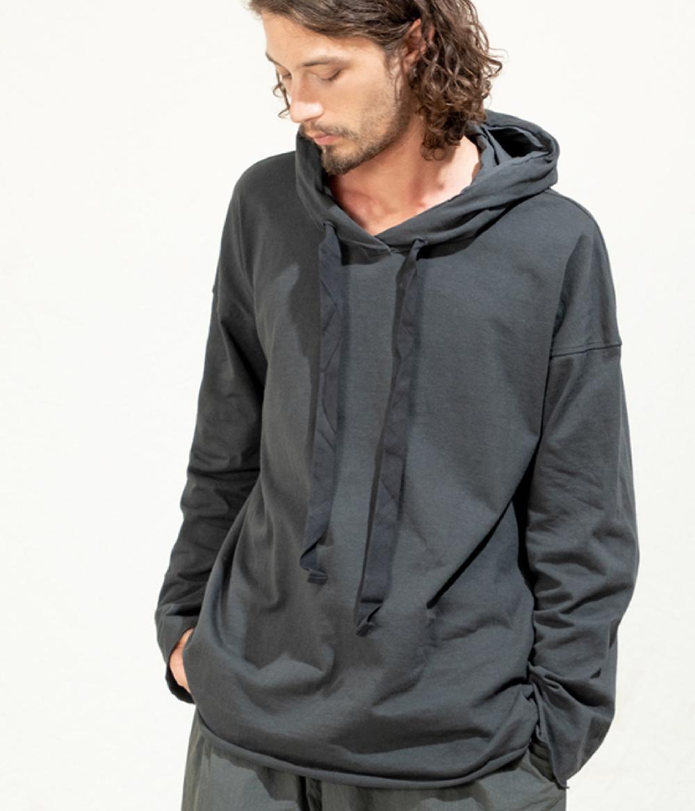 Album Di Famiglia art. 23SU40105 BIG HOODIE HC Consegna Veloce