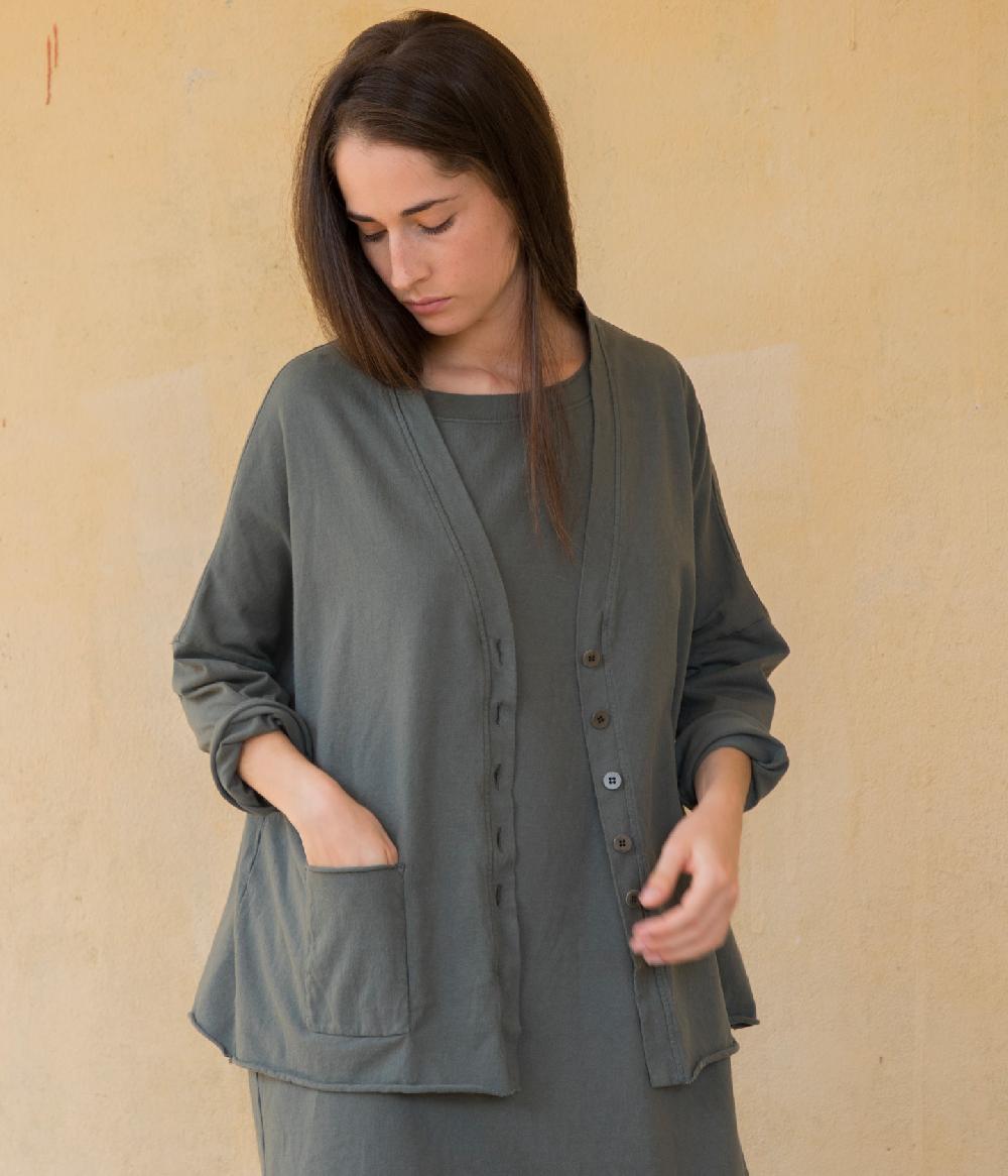 Album Di Famiglia art. 21S41_140 CARDIGAN HC (S-L) Negozi Online